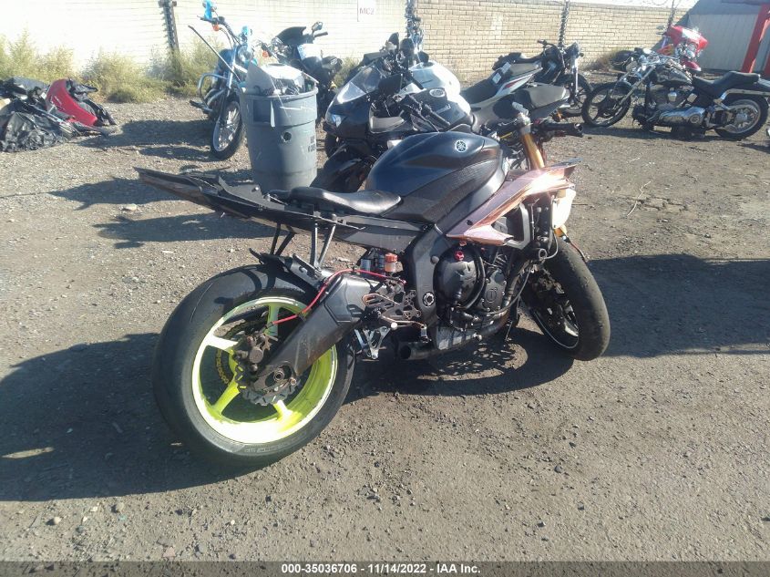 2007 YAMAHA YZFR6 L JYARJ12E27A010838