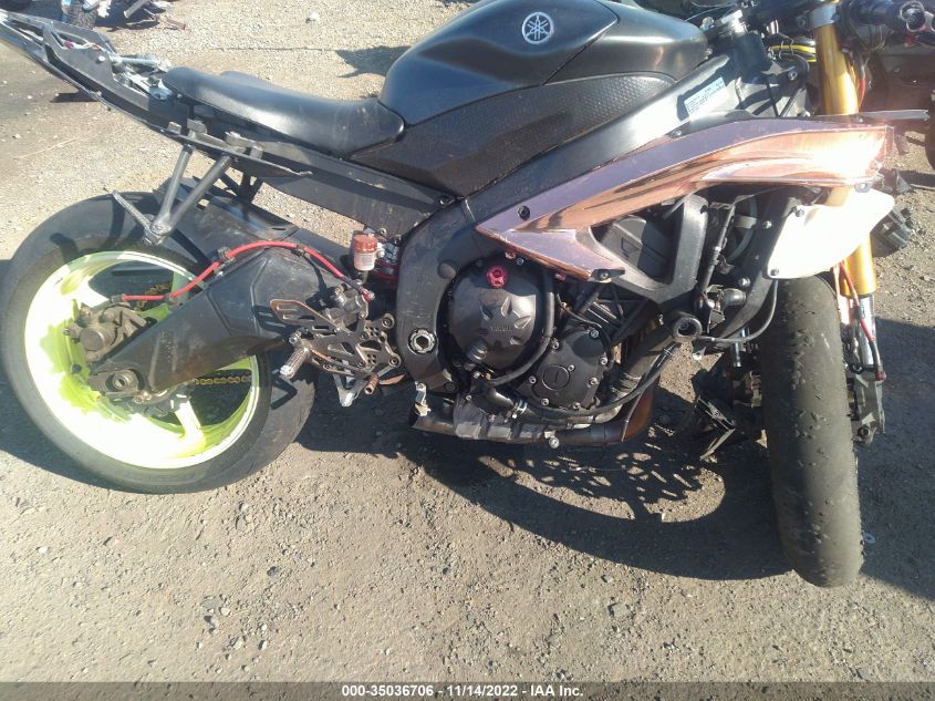 2007 YAMAHA YZFR6 L JYARJ12E27A010838
