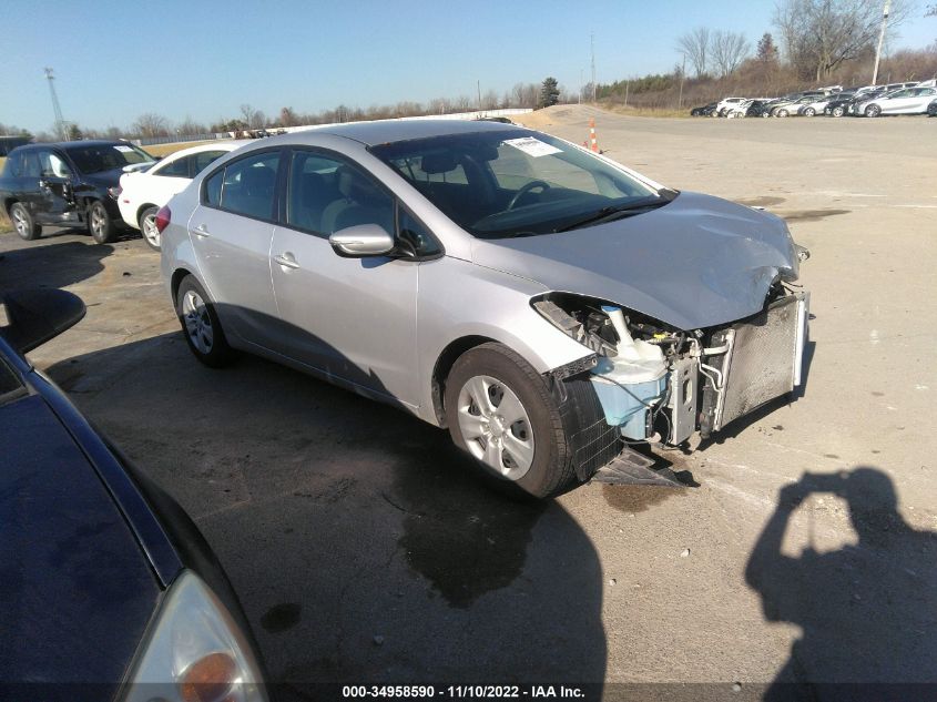 2015 KIA FORTE LX - KNAFX4A60F5372320