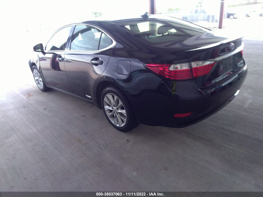2014 LEXUS ES 300H HYBRID JTHBW1GG3E2073860