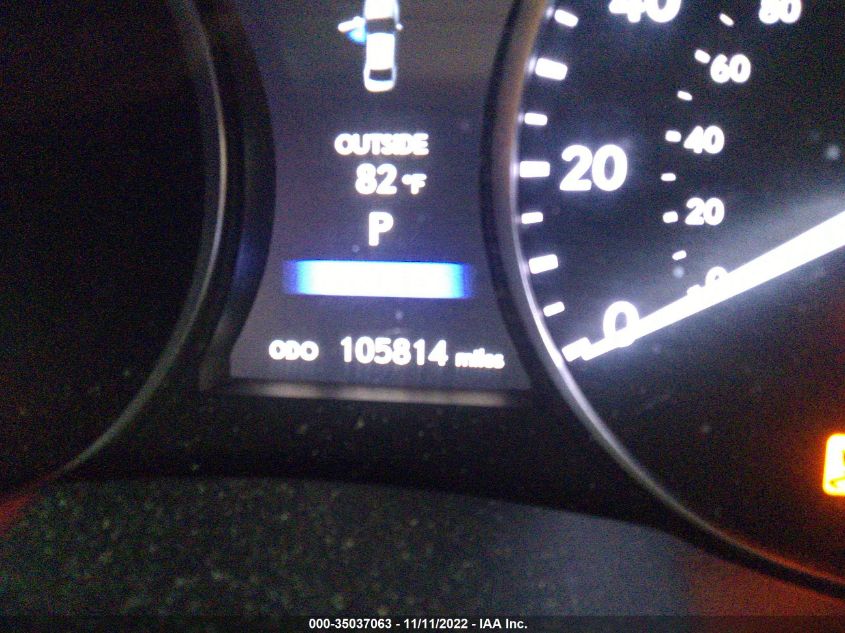2014 LEXUS ES 300H HYBRID JTHBW1GG3E2073860