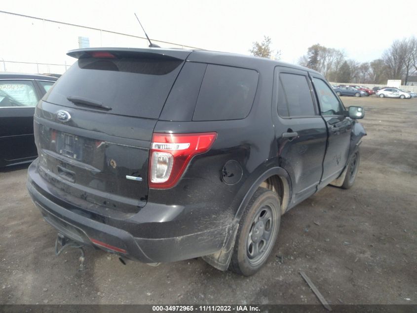 2014 FORD UTILITY POLICE 1FM5K8ARXEGB79816