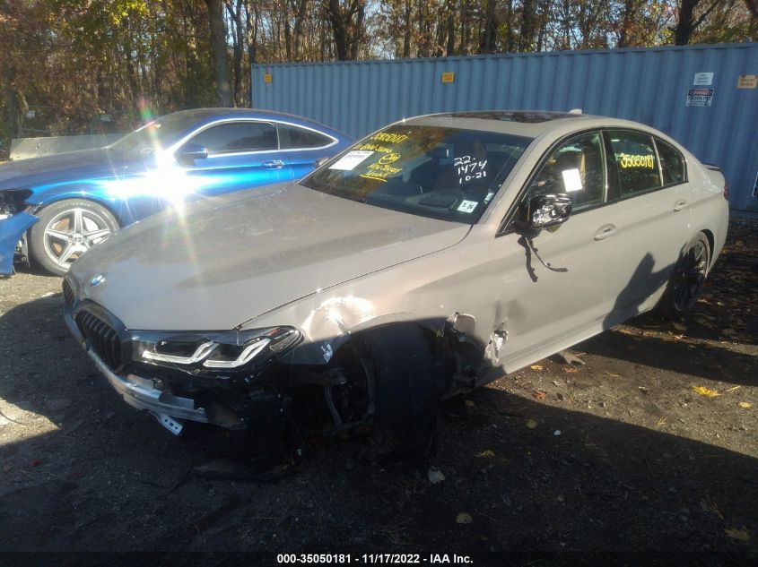 2021 BMW 5 SERIES 540I XDRIVE WBA73BJ05MWX22094