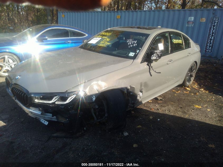 2021 BMW 5 SERIES 540I XDRIVE WBA73BJ05MWX22094