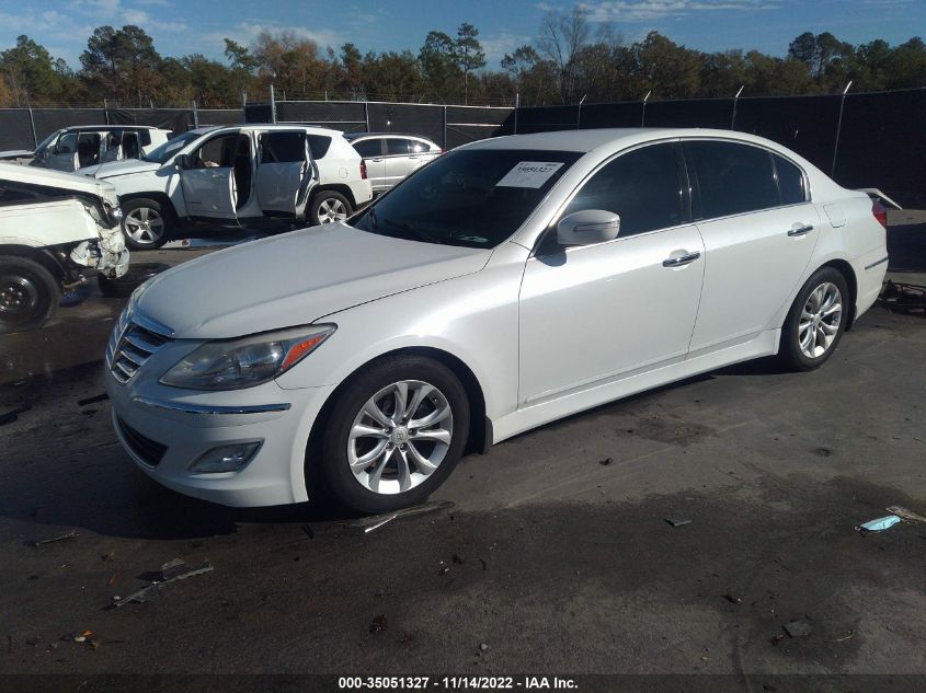 2013 HYUNDAI GENESIS 3.8L KMHGC4DD0DU228519