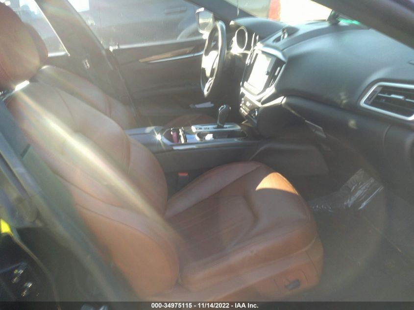 2015 MASERATI GHIBLI ZAM57XSA6F1155179
