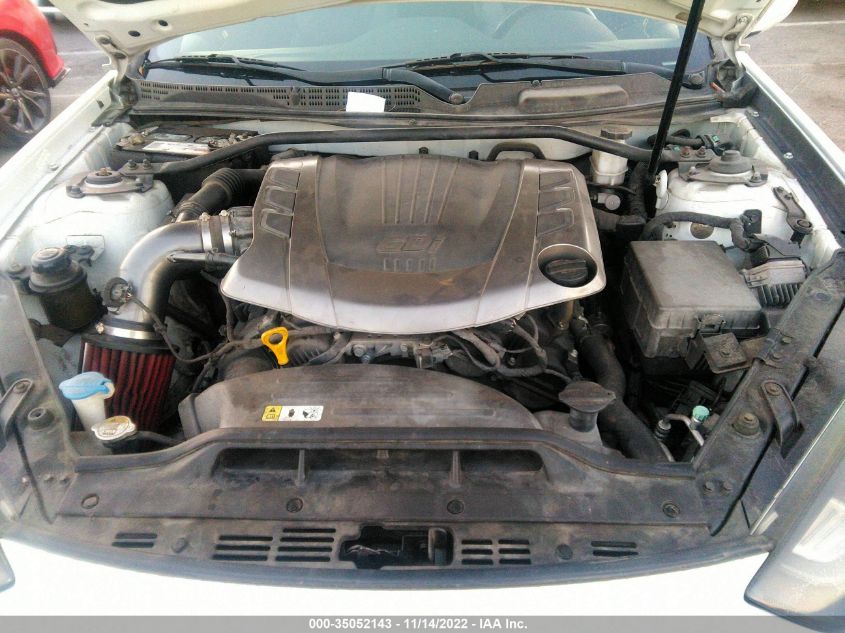 2013 HYUNDAI GENESIS COUPE 3.8 TRACK KMHHU6KJ4DU091932