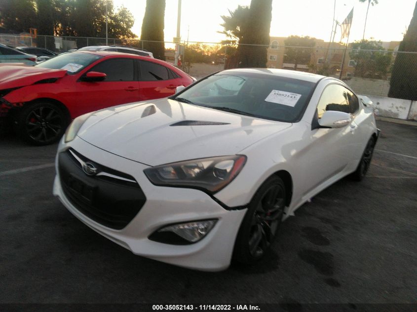 2013 HYUNDAI GENESIS COUPE 3.8 TRACK KMHHU6KJ4DU091932