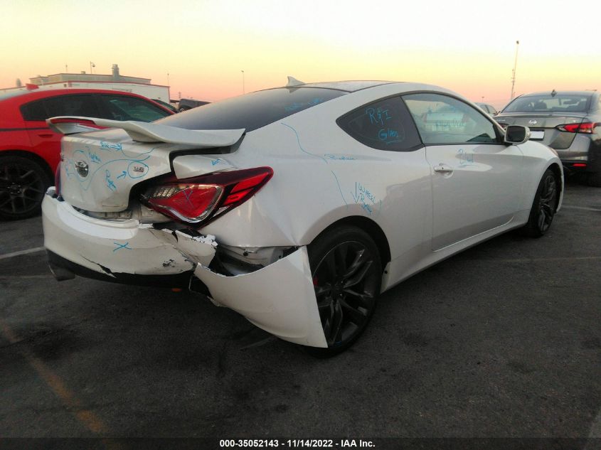 2013 HYUNDAI GENESIS COUPE 3.8 TRACK KMHHU6KJ4DU091932
