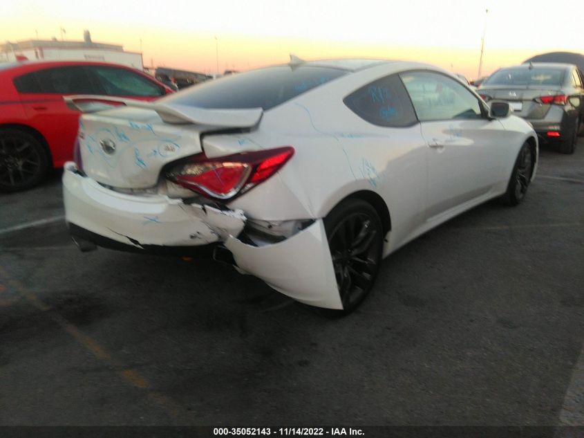 2013 HYUNDAI GENESIS COUPE 3.8 TRACK KMHHU6KJ4DU091932