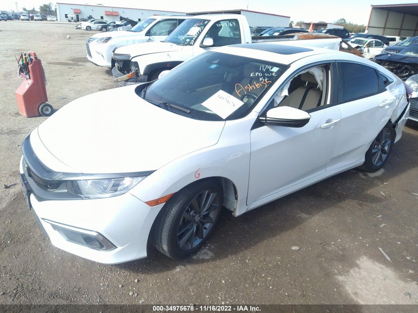 VIN JHMFC1F33KX007428 2019 HONDA CIVIC SEDAN EX