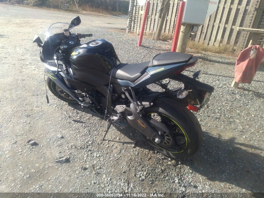 2022 KAWASAKI ZX636 K JKBZXJH11NA013496