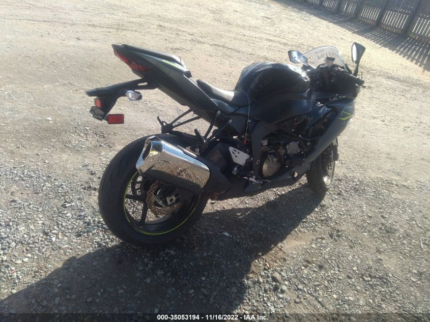2022 KAWASAKI ZX636 K JKBZXJH11NA013496