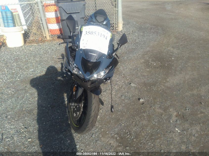 2022 KAWASAKI ZX636 K JKBZXJH11NA013496