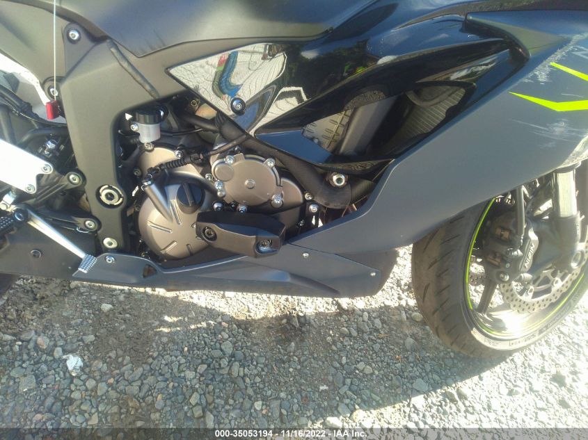 2022 KAWASAKI ZX636 K JKBZXJH11NA013496