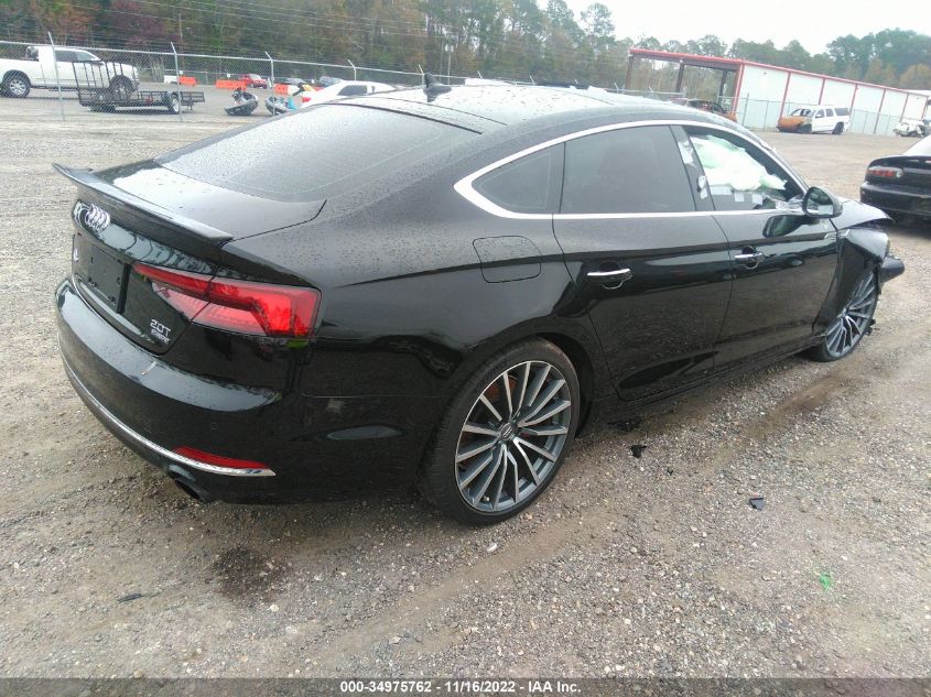 2018 AUDI A5 SPORTBACK PREMIUM PLUS WAUBNCF50JA053496