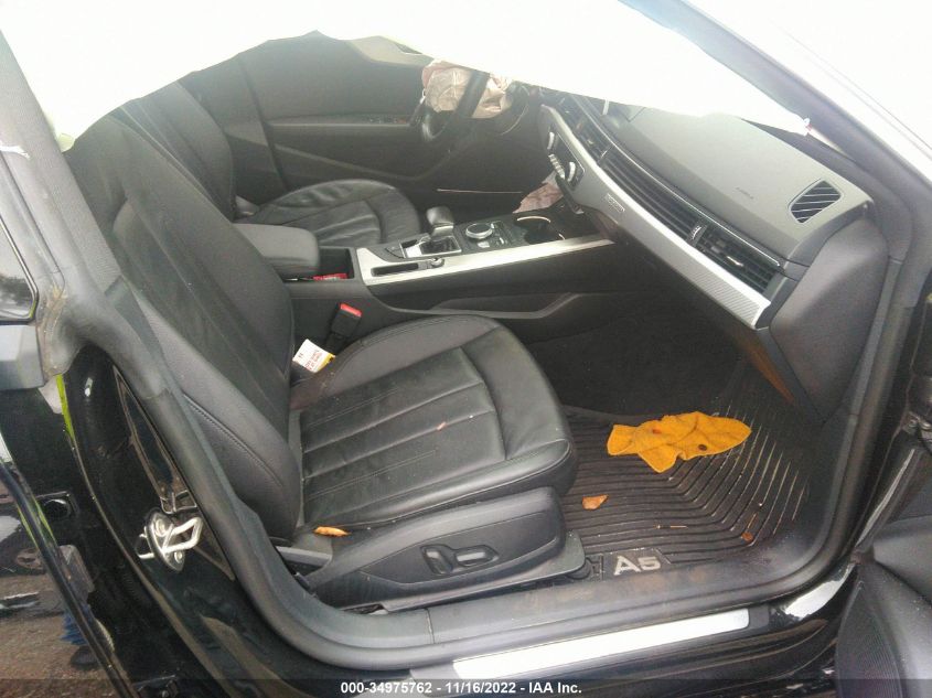 2018 AUDI A5 SPORTBACK PREMIUM PLUS WAUBNCF50JA053496