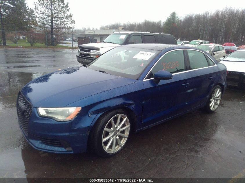 VIN WAUCJGFFXF1045185 2015 AUDI A3 no.2