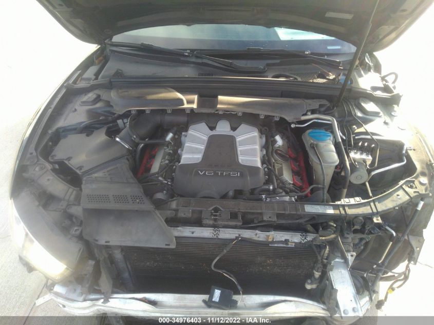 2013 AUDI S5 PRESTIGE WAUVGAFRXDA053363