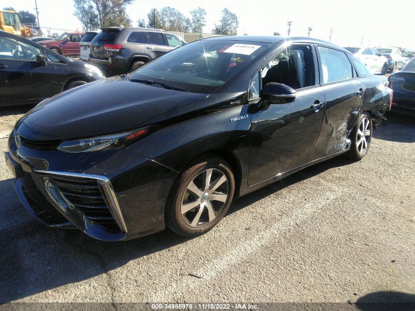 2019 TOYOTA MIRAI JTDBVRBD0KA007512