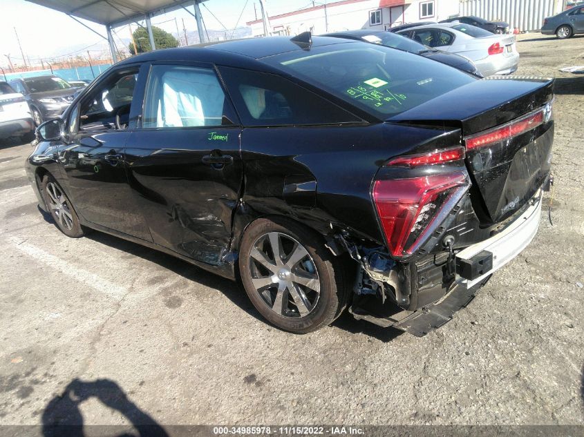 2019 TOYOTA MIRAI JTDBVRBD0KA007512