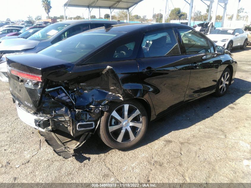 2019 TOYOTA MIRAI JTDBVRBD0KA007512