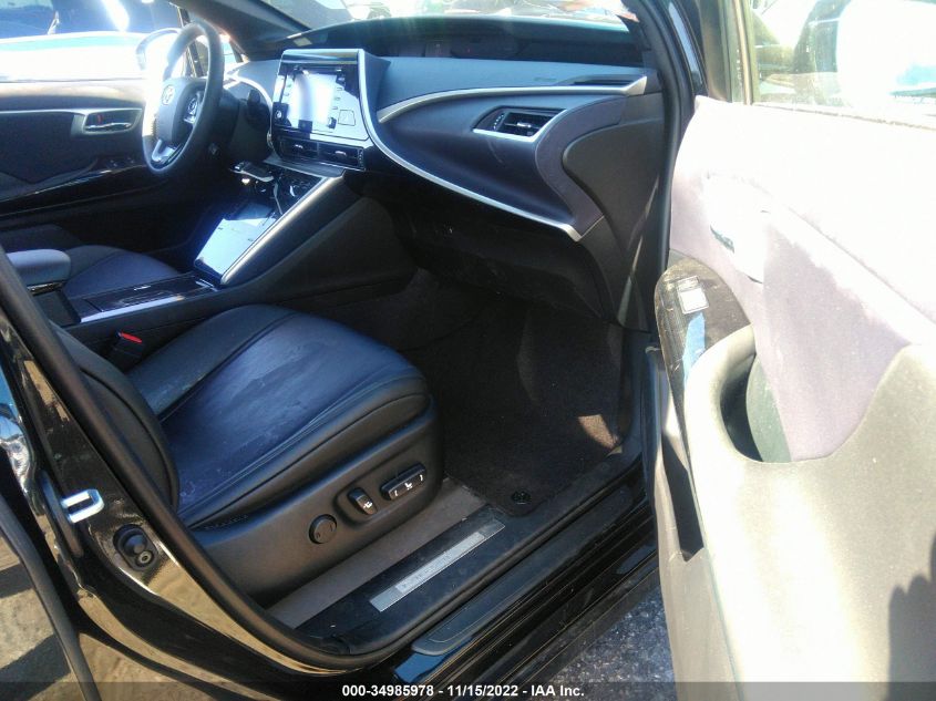 2019 TOYOTA MIRAI JTDBVRBD0KA007512