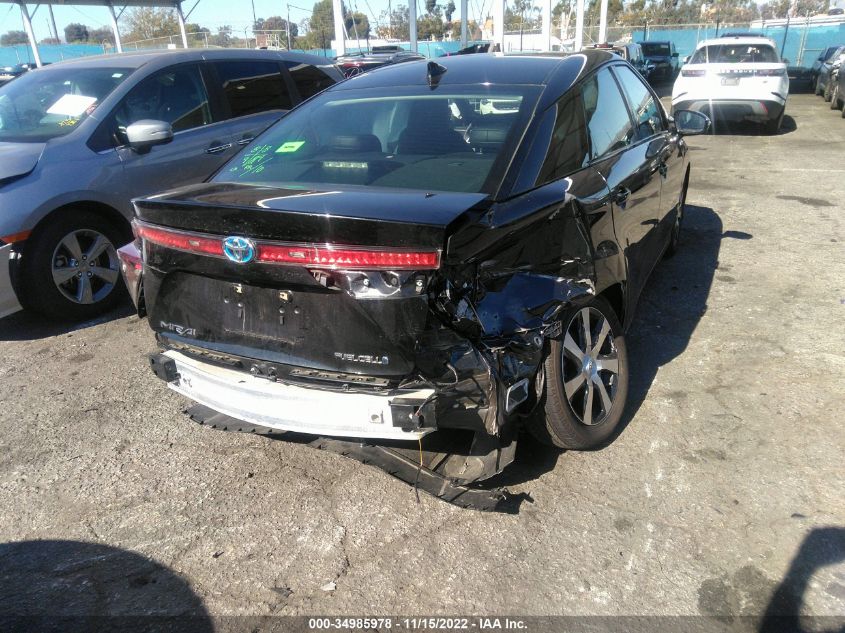 2019 TOYOTA MIRAI JTDBVRBD0KA007512