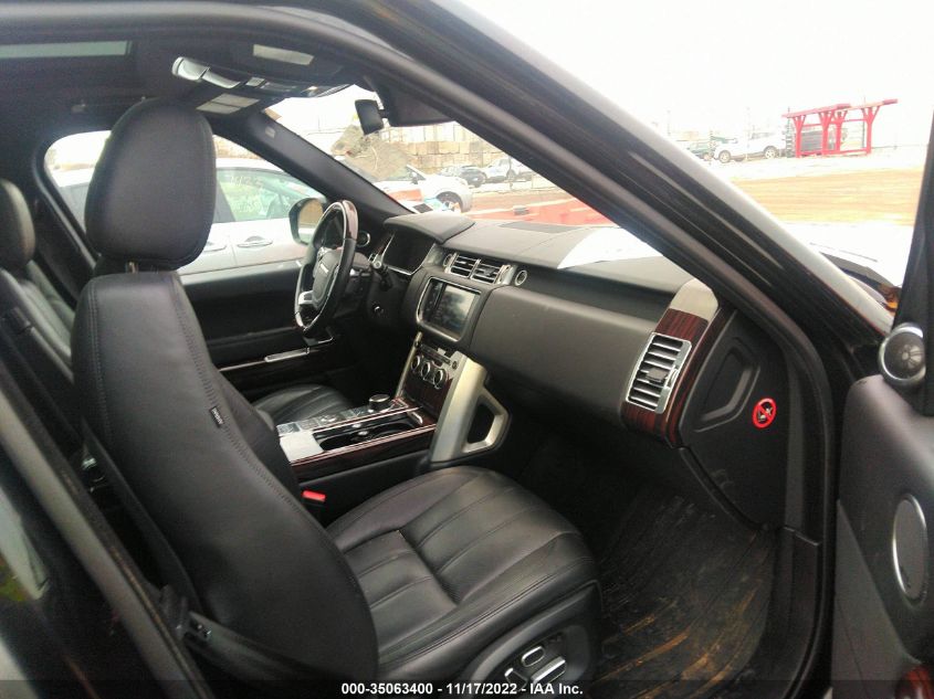 2015 LAND ROVER RANGE ROVER HSE SALGS2VF5FA218321