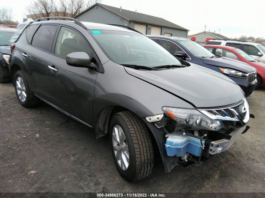 2014 NISSAN MURANO SV - JN8AZ1MWXEW526109