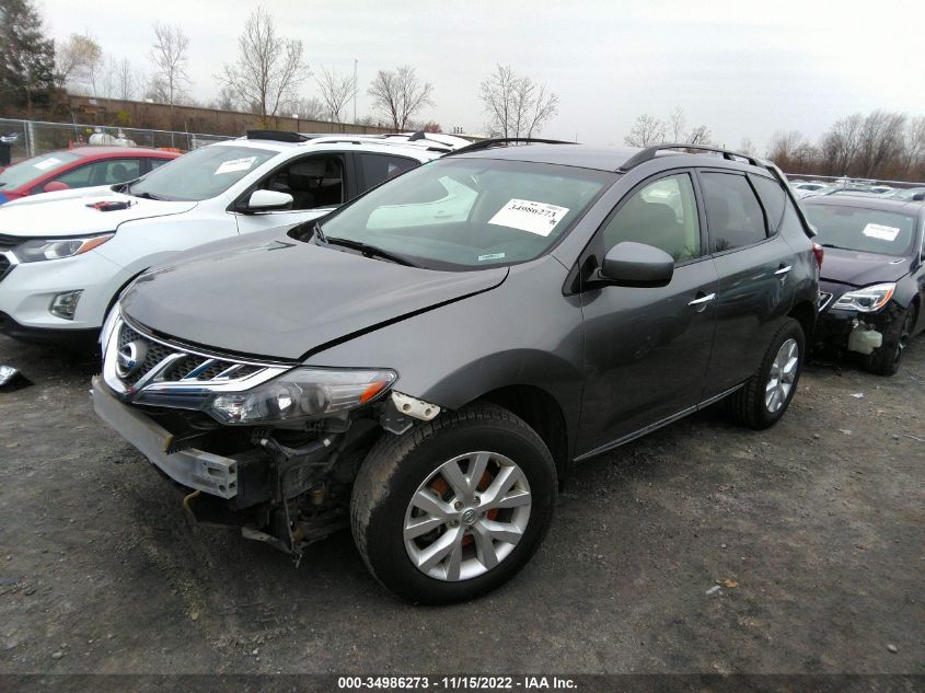 2014 NISSAN MURANO SV - JN8AZ1MWXEW526109