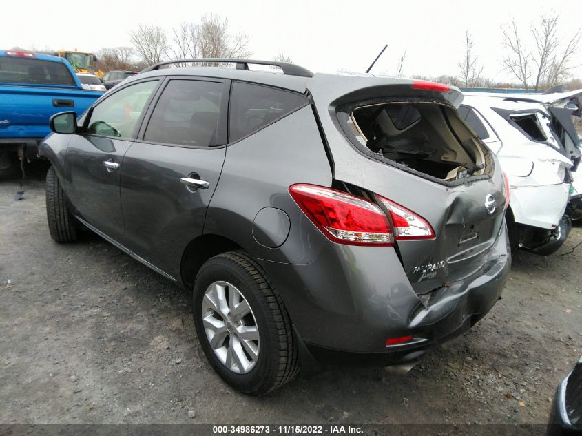 2014 NISSAN MURANO SV - JN8AZ1MWXEW526109