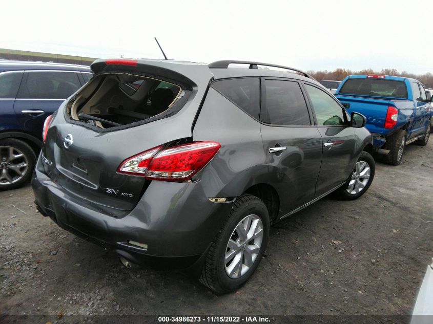 2014 NISSAN MURANO SV - JN8AZ1MWXEW526109