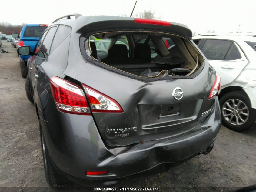 2014 NISSAN MURANO SV - JN8AZ1MWXEW526109