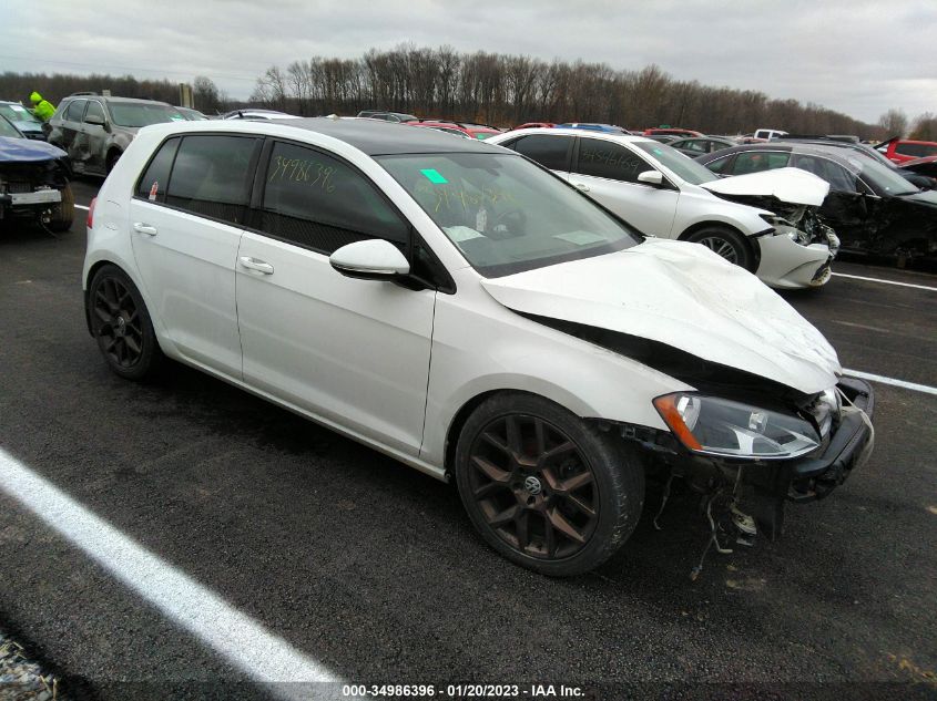 2015 VOLKSWAGEN GOLF TDI SEL - 3VW2A7AU6FM013175