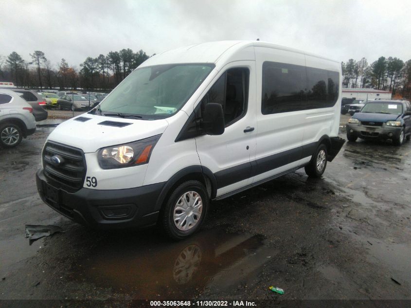 2020 FORD TRANSIT PASSENGER WAGON XL/XLT 1FBAX2C89LKA98696