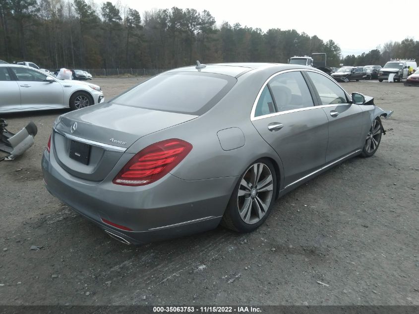2015 MERCEDES-BENZ S-CLASS S 550 - WDDUG8FB9FA154526
