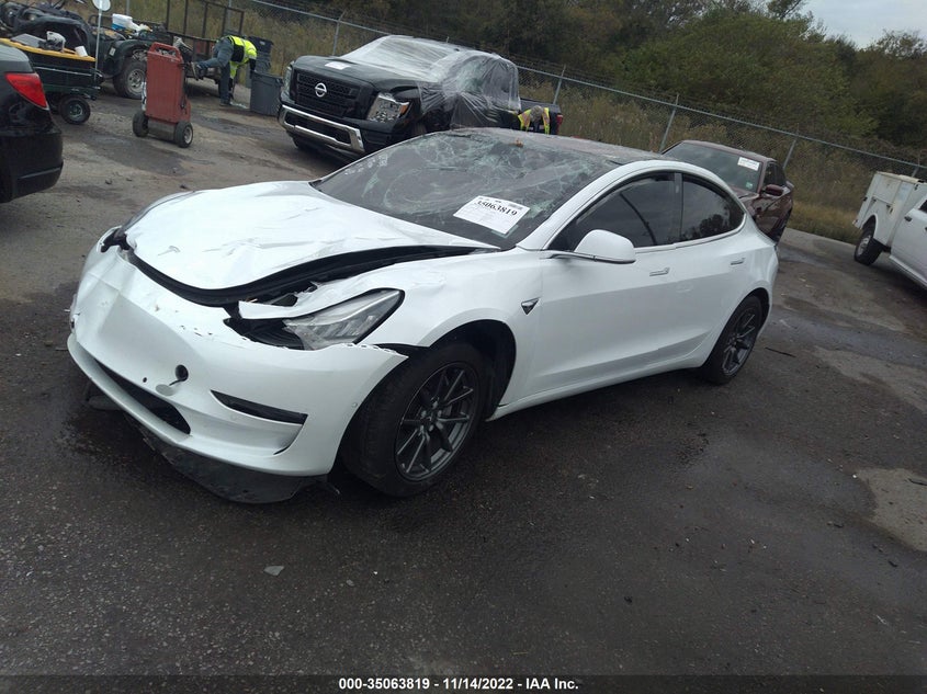 VIN 5YJ3E1EB1JF087411 2018 TESLA MODEL 3 LONG RANGE