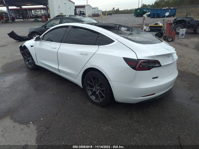 VIN 5YJ3E1EB1JF087411 2018 TESLA MODEL 3 LONG RANGE