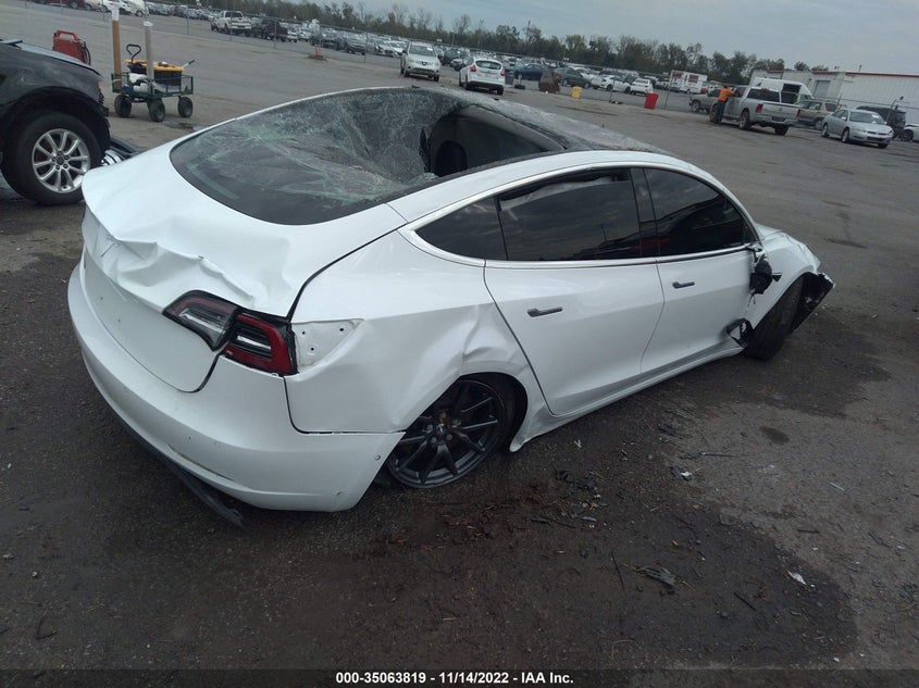 VIN 5YJ3E1EB1JF087411 2018 TESLA MODEL 3 LONG RANGE