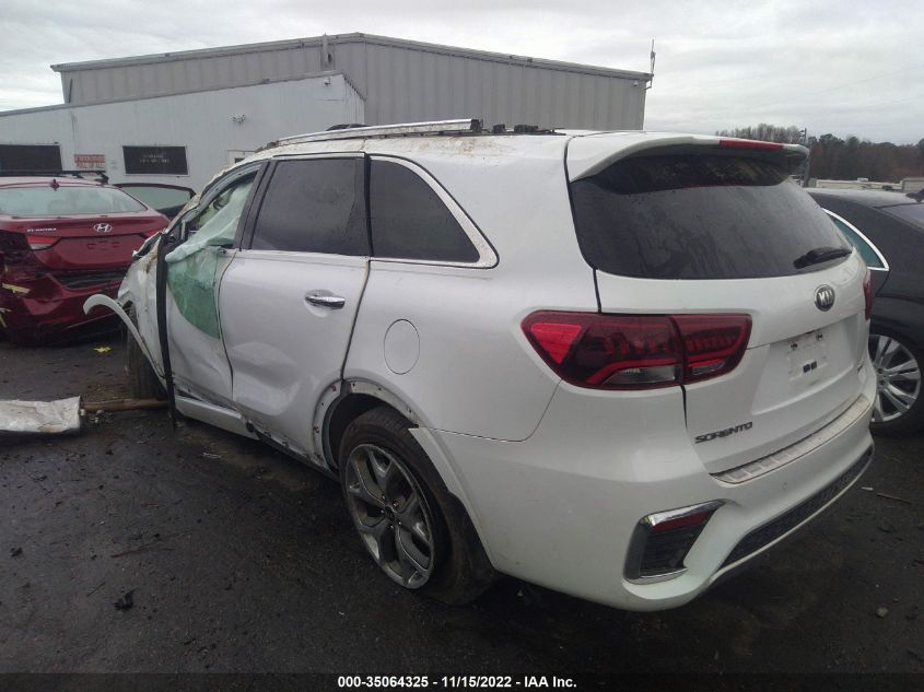 VIN 5XYPKDA59KG447398 2019 KIA SORENTO no.3