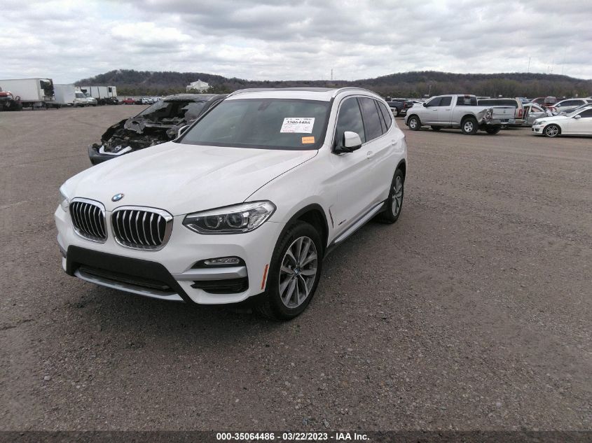 2018 BMW X3 XDRIVE30I - 5UXTR9C55JLD62874