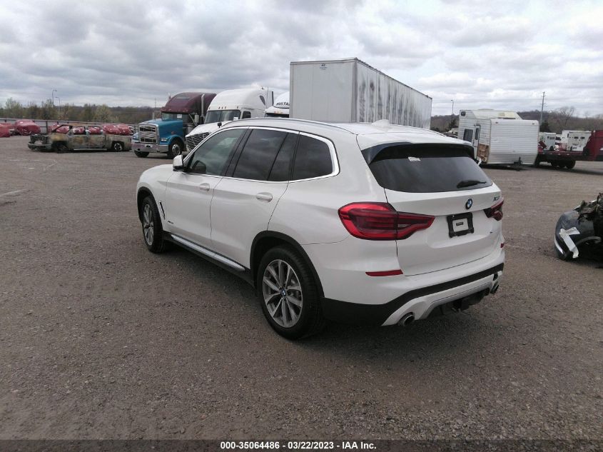 2018 BMW X3 XDRIVE30I - 5UXTR9C55JLD62874