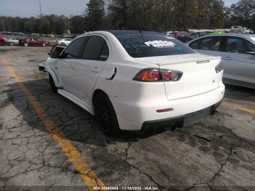 2013 MITSUBISHI LANCER EVOLUTION GSR - JA32W8FV5DU015891