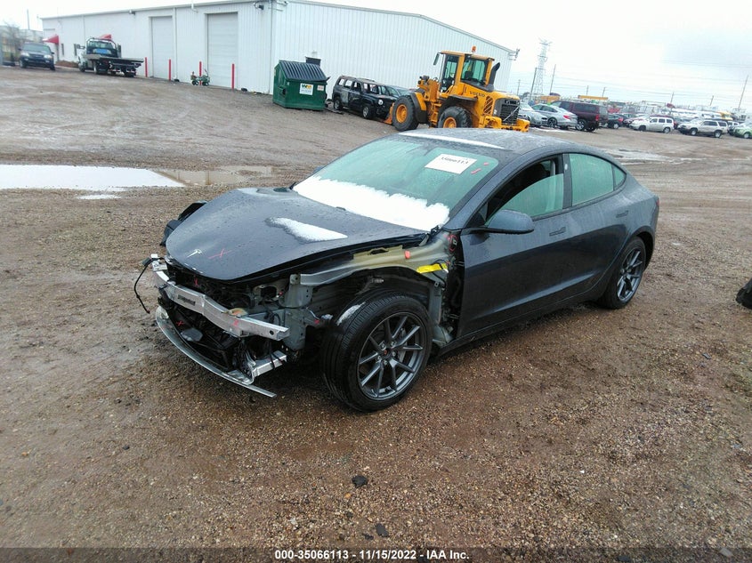 VIN 5YJ3E1EB9MF853177 2021 TESLA MODEL 3 LONG RANGE