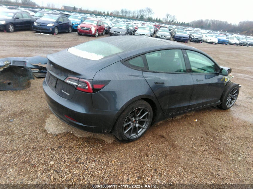 VIN 5YJ3E1EB9MF853177 2021 TESLA MODEL 3 LONG RANGE