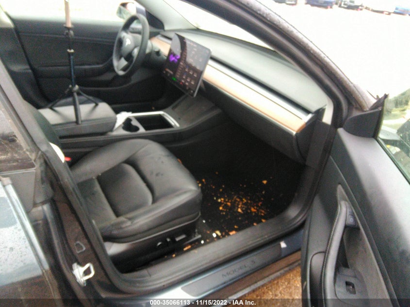 VIN 5YJ3E1EB9MF853177 2021 TESLA MODEL 3 LONG RANGE