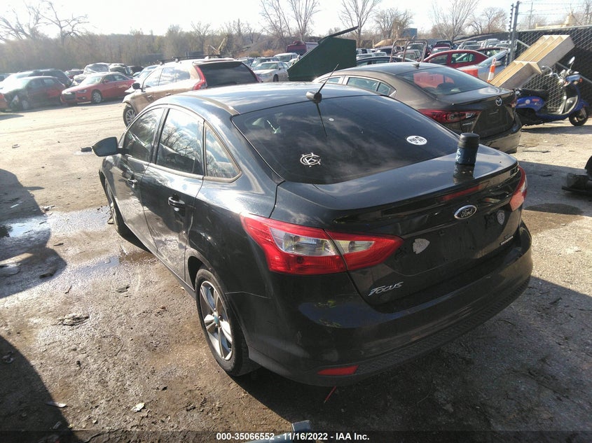 2013 FORD FOCUS VIN: 1FADP3F22DL263043