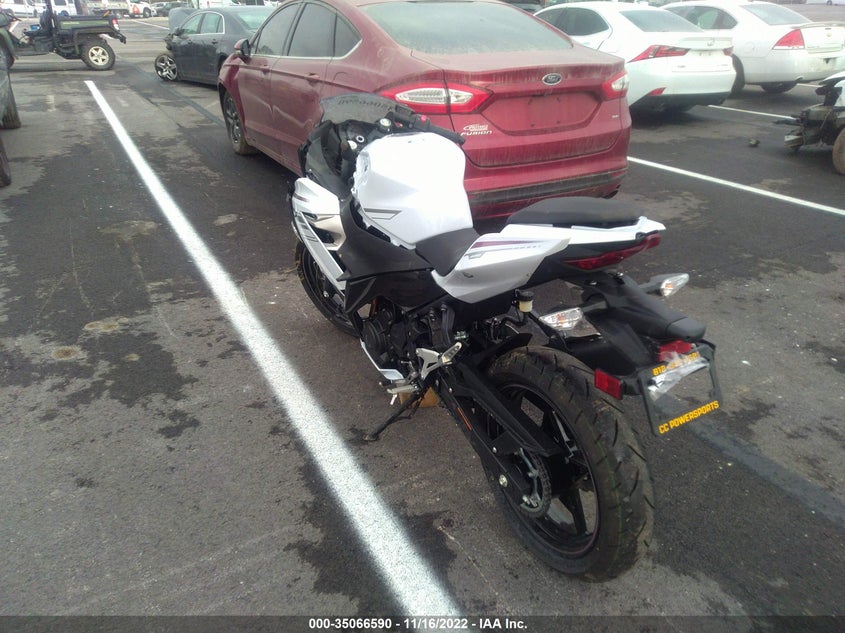 VIN JKAEXKH12PDAK6285 2023 KAWASAKI EX400