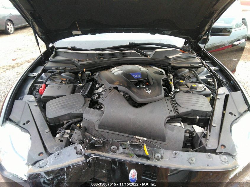 2014 MASERATI QUATTROPORTE S Q4 ZAM56RRA6E1122850